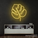 Monstera Leaf Neon Sign - Custom Neon Signs | LED Neon Signs | Zanvis Neon®