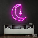 Moon Lamp Neon Sign - Custom Neon Signs | LED Neon Signs | Zanvis Neon®