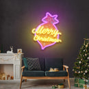 Noel Bauble Christmas LED Neon Acrylic Artwork - Custom Neon Signs | LED Neon Signs | Zanvis Neon®
