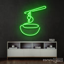Noodle Soup Neon Sign - Custom Neon Signs | LED Neon Signs | Zanvis Neon®