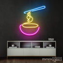 Noodle Soup Neon Sign - Custom Neon Signs | LED Neon Signs | Zanvis Neon®