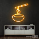 Noodle Soup Neon Sign - Custom Neon Signs | LED Neon Signs | Zanvis Neon®