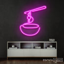 Noodle Soup Neon Sign - Custom Neon Signs | LED Neon Signs | Zanvis Neon®