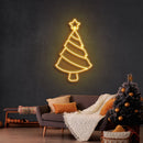 Pine Tree Christmas Neon Sign - Custom Neon Signs | LED Neon Signs | Zanvis Neon®