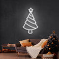 Pine Tree Christmas Neon Sign - Custom Neon Signs | LED Neon Signs | Zanvis Neon®
