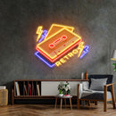 Cassette Retro Led Neon Acrylic Artwork - Custom Neon Signs | LED Neon Signs | Zanvis Neon®