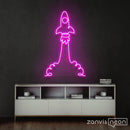 The Rocket Neon Sign - Custom Neon Signs | LED Neon Signs | Zanvis Neon®