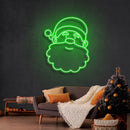 Santa Claus Christmas Neon Sign - Custom Neon Signs | LED Neon Signs | Zanvis Neon®