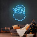 Santa Claus Christmas Neon Sign - Custom Neon Signs | LED Neon Signs | Zanvis Neon®