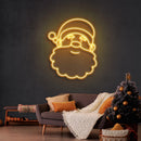 Santa Claus Christmas Neon Sign - Custom Neon Signs | LED Neon Signs | Zanvis Neon®