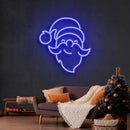 Santa Claus Christmas Neon Sign - Custom Neon Signs | LED Neon Signs | Zanvis Neon®