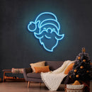 Santa Claus Christmas Neon Sign - Custom Neon Signs | LED Neon Signs | Zanvis Neon®