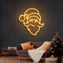Santa Claus Christmas Neon Sign - Custom Neon Signs | LED Neon Signs | Zanvis Neon®