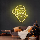 Santa Claus Christmas Neon Sign - Custom Neon Signs | LED Neon Signs | Zanvis Neon®