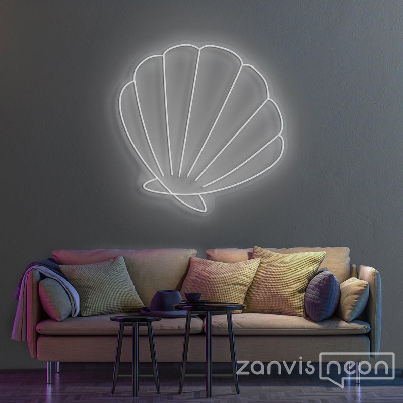 Shell Neon Sign - Custom Neon Signs | LED Neon Signs | Zanvis Neon®