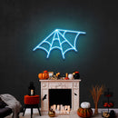 Spiderweb Led Neon Sign Halloween Light Decor