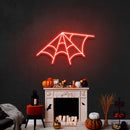 Spiderweb Led Neon Sign Halloween Light Decor