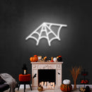 Spiderweb Led Neon Sign Halloween Light Decor