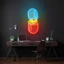 The Chill Pill Led Neon Acrylic Artwork