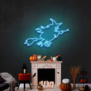 The Witch Led Neon Sign Halloween Light Decor