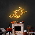 The Witch Led Neon Sign Halloween Light Decor
