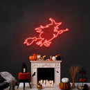 The Witch Led Neon Sign Halloween Light Decor