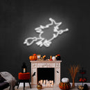 The Witch Led Neon Sign Halloween Light Decor