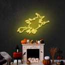The Witch Led Neon Sign Halloween Light Decor