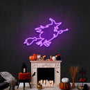 The Witch Led Neon Sign Halloween Light Decor