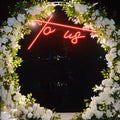 To Us Neon Sign - Custom Neon Signs | LED Neon Signs | Zanvis Neon®