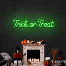 Trick or Treat Led Neon Sign Halloween Light Decor