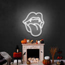 Vampire Lip Led Neon Sign Halloween Light Decor