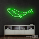 Whale Neon Sign - Custom Neon Signs | LED Neon Signs | Zanvis Neon®