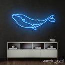 Whale Neon Sign - Custom Neon Signs | LED Neon Signs | Zanvis Neon®