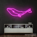 Whale Neon Sign - Custom Neon Signs | LED Neon Signs | Zanvis Neon®
