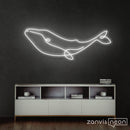 Whale Neon Sign - Custom Neon Signs | LED Neon Signs | Zanvis Neon®