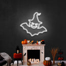 Witch Bat Led Neon Sign Halloween Light Decor