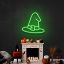 Witch Hat Led Neon Sign Halloween Light Decor