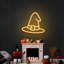 Witch Hat Led Neon Sign Halloween Light Decor