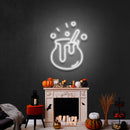 Witch Pot Led Neon Sign Halloween Light Decor