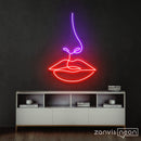 Lady Face Neon Sign - Custom Neon Signs | LED Neon Signs | Zanvis Neon®