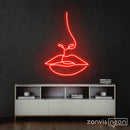 Lady Face Neon Sign - Custom Neon Signs | LED Neon Signs | Zanvis Neon®