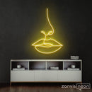 Lady Face Neon Sign - Custom Neon Signs | LED Neon Signs | Zanvis Neon®