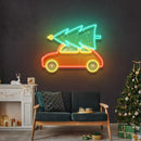 Xmas is Coming LED Neon Acrylic Artwork - Custom Neon Signs | LED Neon Signs | Zanvis Neon®