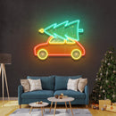 Xmas is Coming LED Neon Acrylic Artwork - Custom Neon Signs | LED Neon Signs | Zanvis Neon®